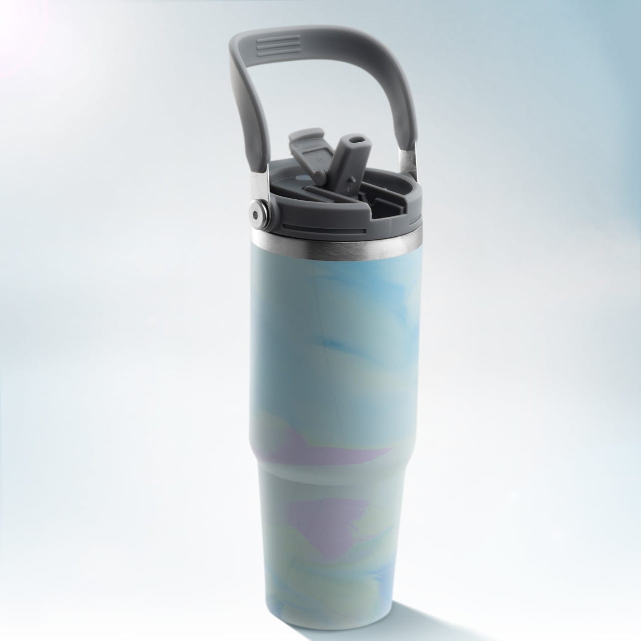 Strawsip Insulated Tumbler with Handle & Straw - Image 5