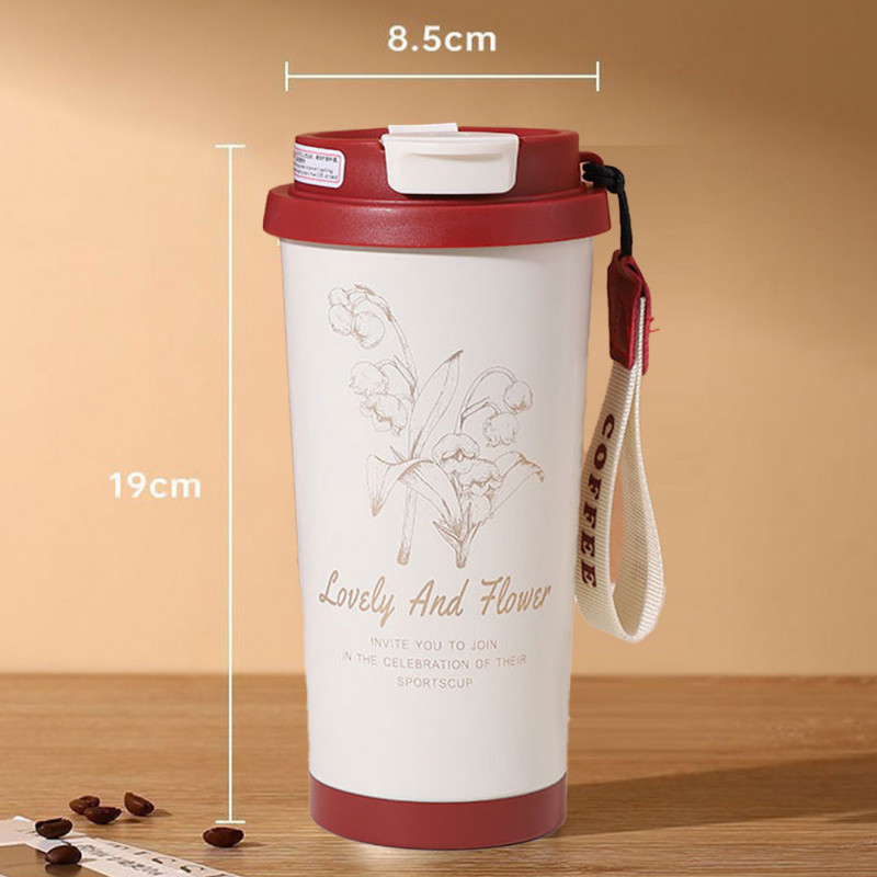 Stylish Coffee Tumblers with Handle 500 ml - Image 3