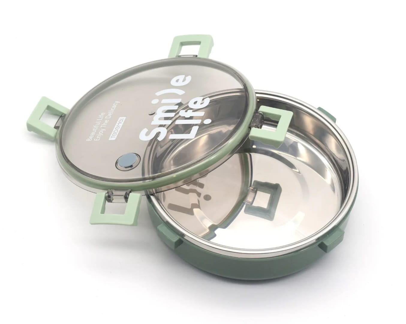 Tedemei Round Lunch Box Stainless Steel - Image 3