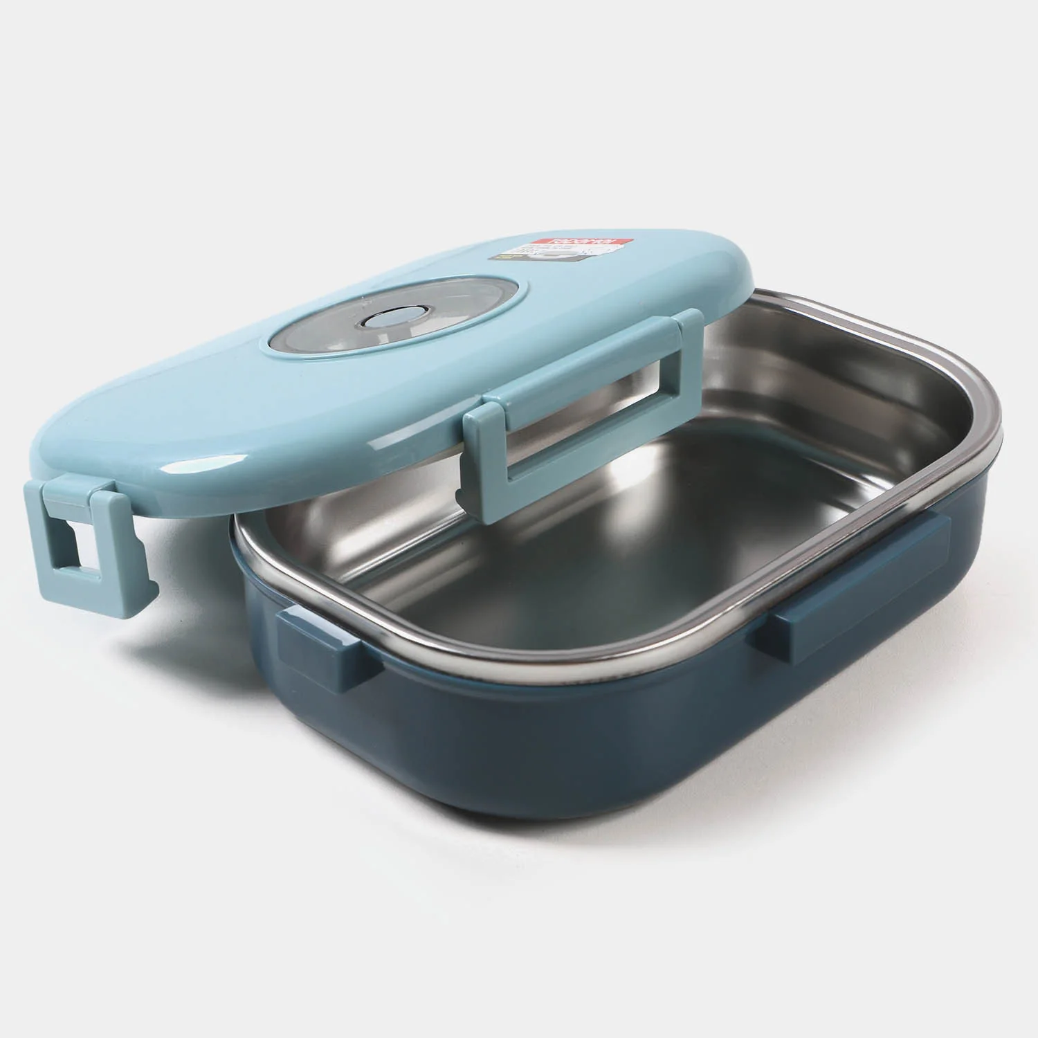 Eco-Friendly Bento Lunch Box with Spoon and Stainless Steel Interior - Image 4